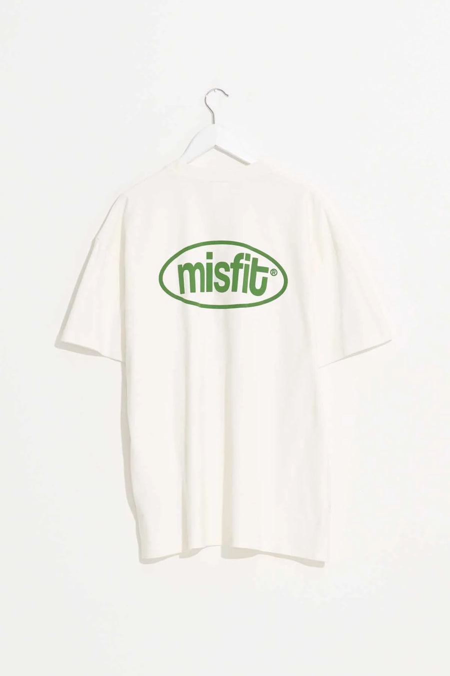 MISFIT NOISE AT FRANKS SS TEE - PIGMENT THRIFT WHITE - WILDROSE