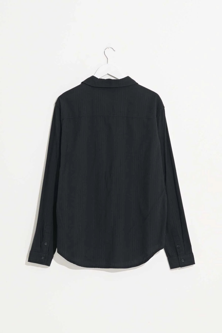 MISFIT DAL FORM LS SHIRT - BLACK - WILDROSE