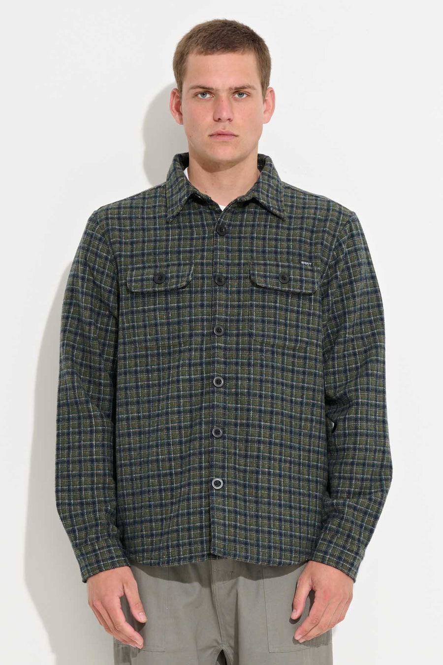 MISFIT CHARTERED POND OVERSHIRT - FOREST - WILDROSE