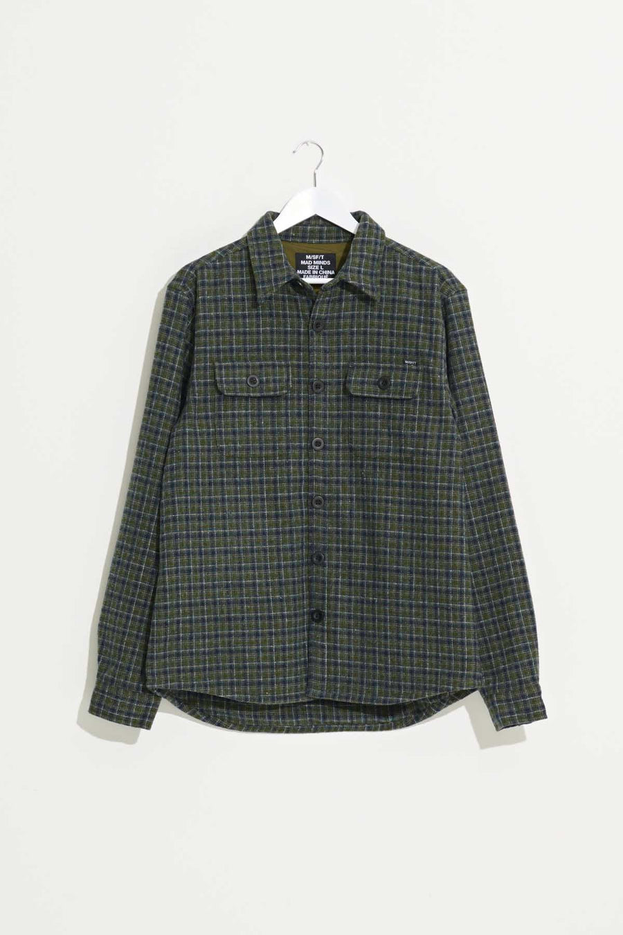 MISFIT CHARTERED POND OVERSHIRT - FOREST - WILDROSE