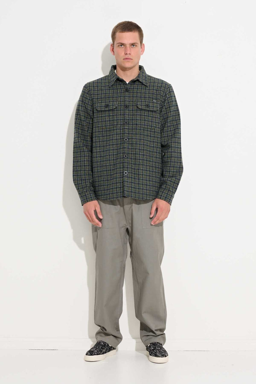 MISFIT CHARTERED POND OVERSHIRT - FOREST - WILDROSE