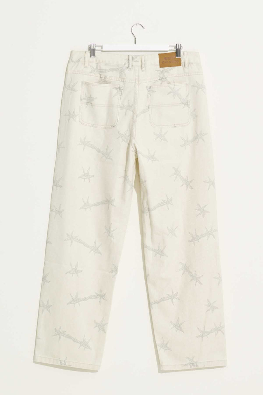 MISFIT PUBLIC HOUSES PANT - LIGHT GREY DENIM - WILDROSE