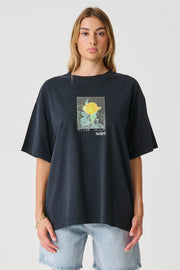 MISFIT EPLE OS TEE - THRIFT BLACK - WILDROSE