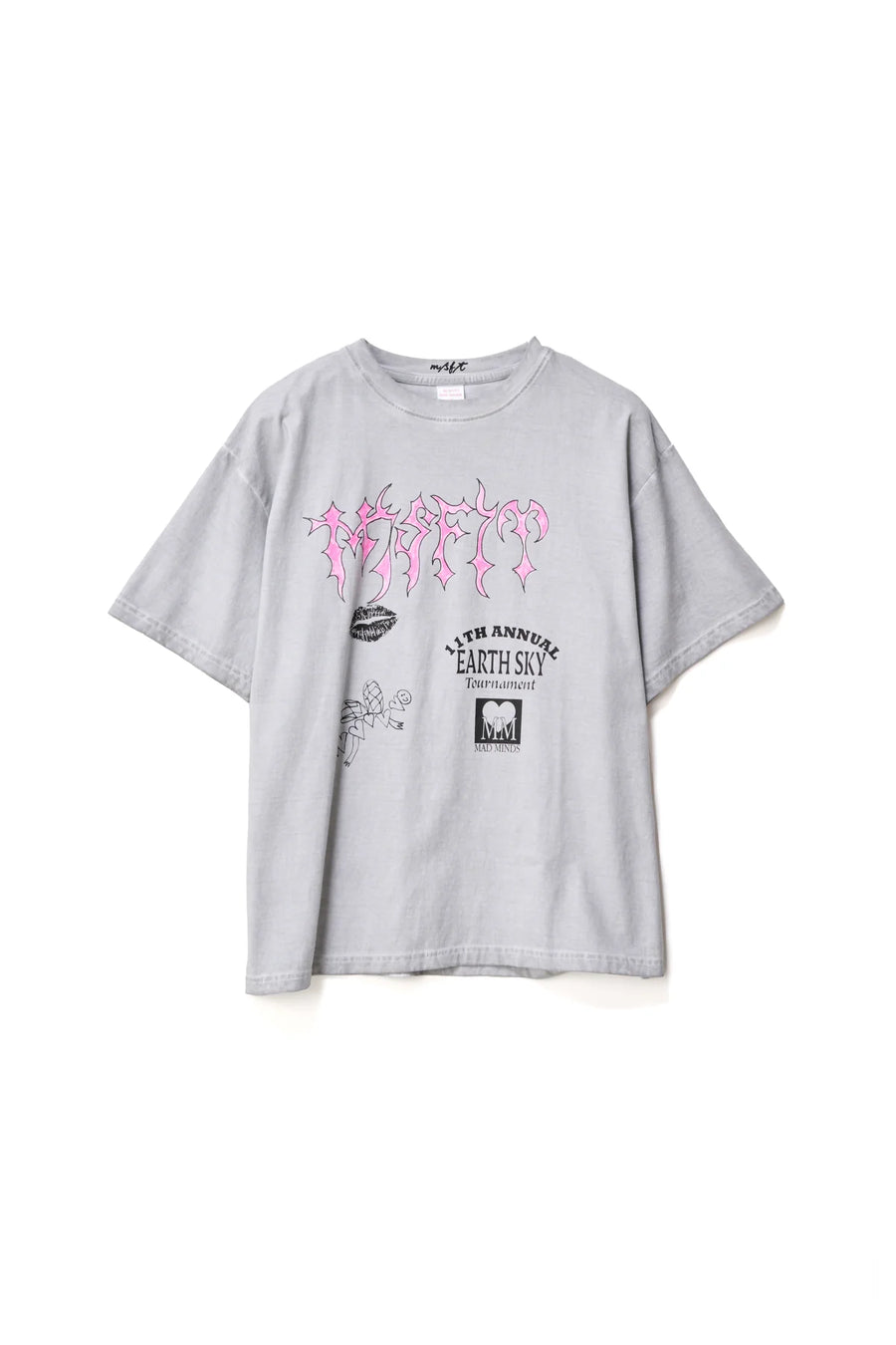 MISFIT ANTIDOTE OS TEE - SLATE - WILDROSE