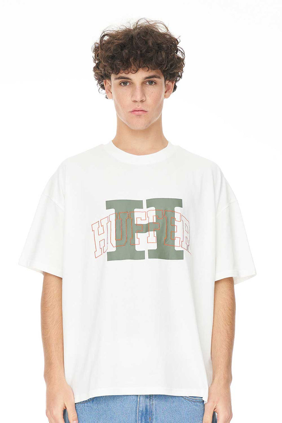 HUFFER BOX TEE 190/3BH - CHALK - WILDROSE