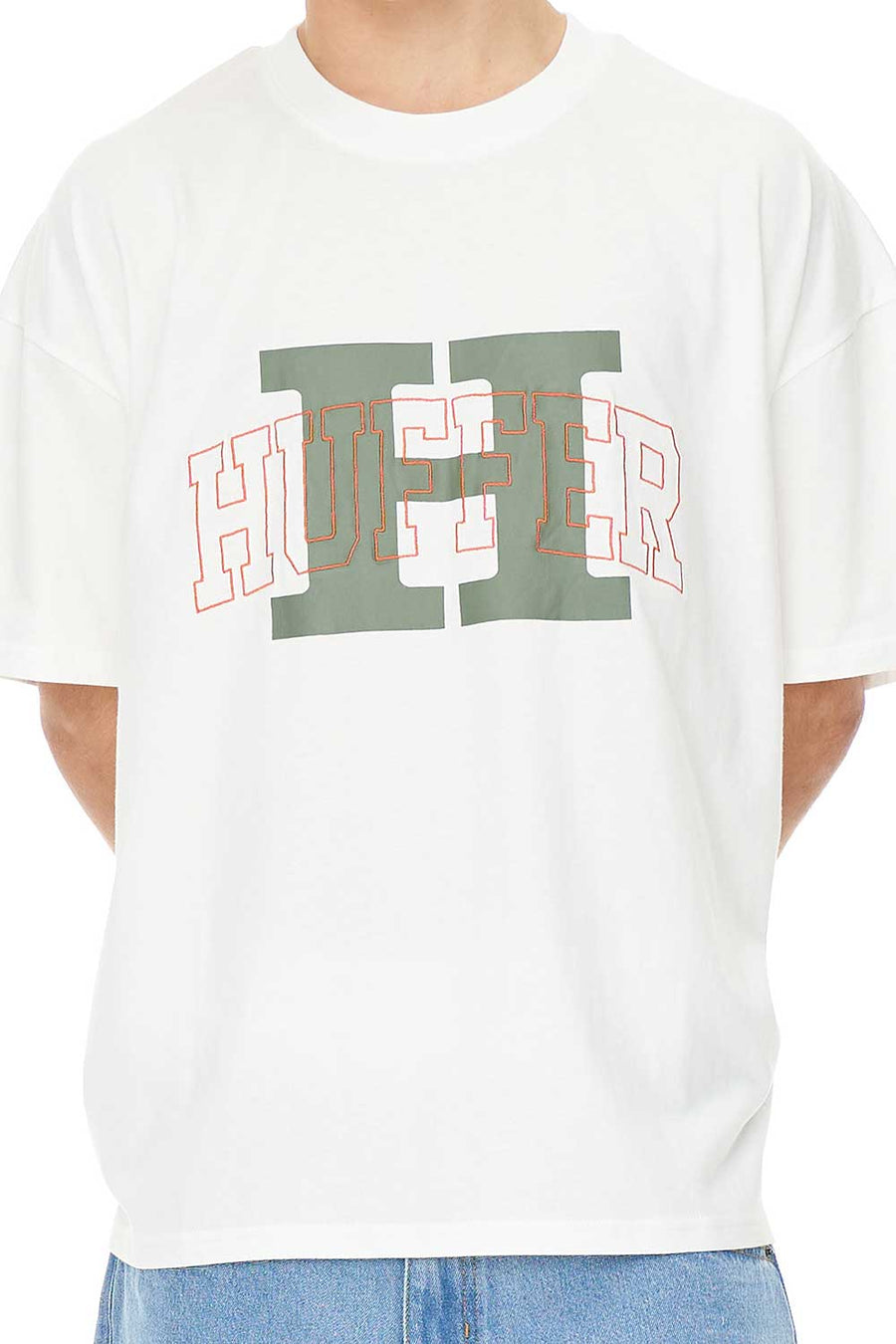 HUFFER BOX TEE 190/3BH - CHALK - WILDROSE