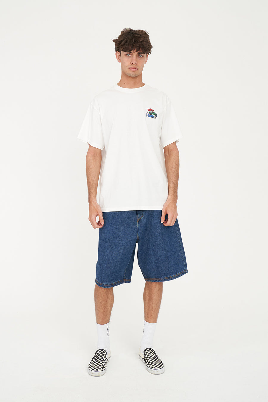 HUFFER SUP TEE 190/IN TENTS - CHALK - WILDROSE