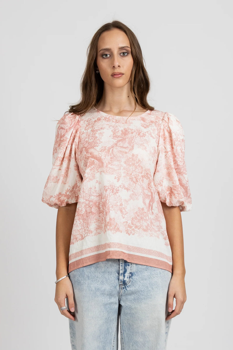 FEDERATION PUNCH TOP - PINK - WILDROSE