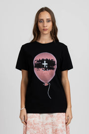 FEDERATION RUSH TEE BALLOON - BLACK - WILDROSE
