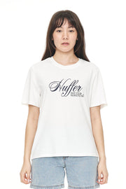 HUFFER CLASSIC TEE 170/EARLY RISER - CHALK - WILDROSE