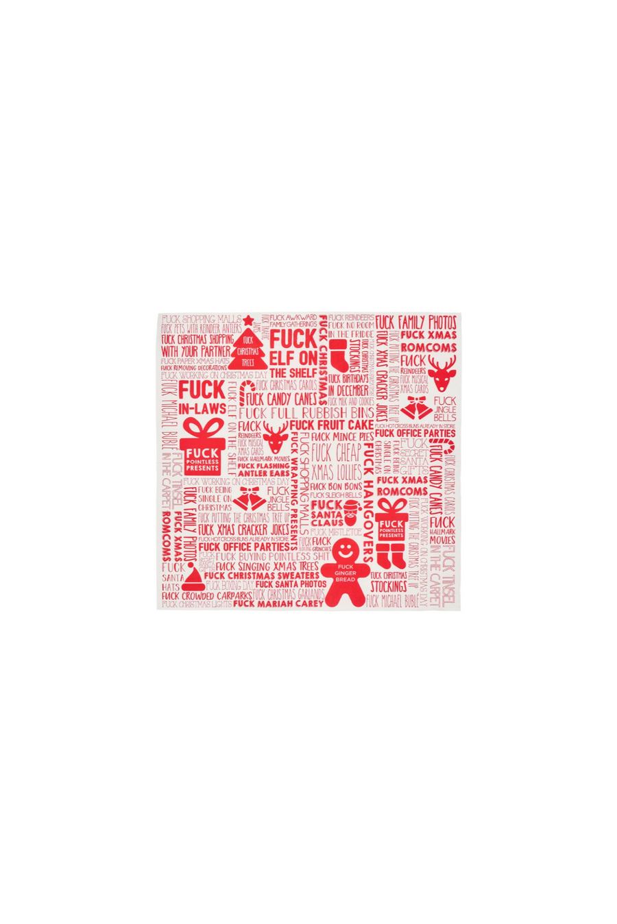 PAPER NAPKINS - F CHRISTMAS - WILDROSE
