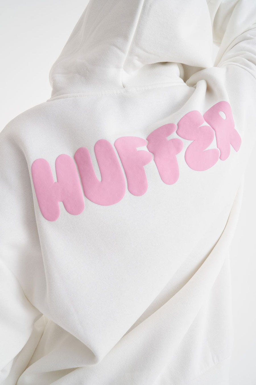 HUFFER WMNS ARCADE HOOD/JUICY - CHALK - WILDROSE