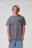 RPM COMPANY TEE - STEEL GREY - WILDROSE