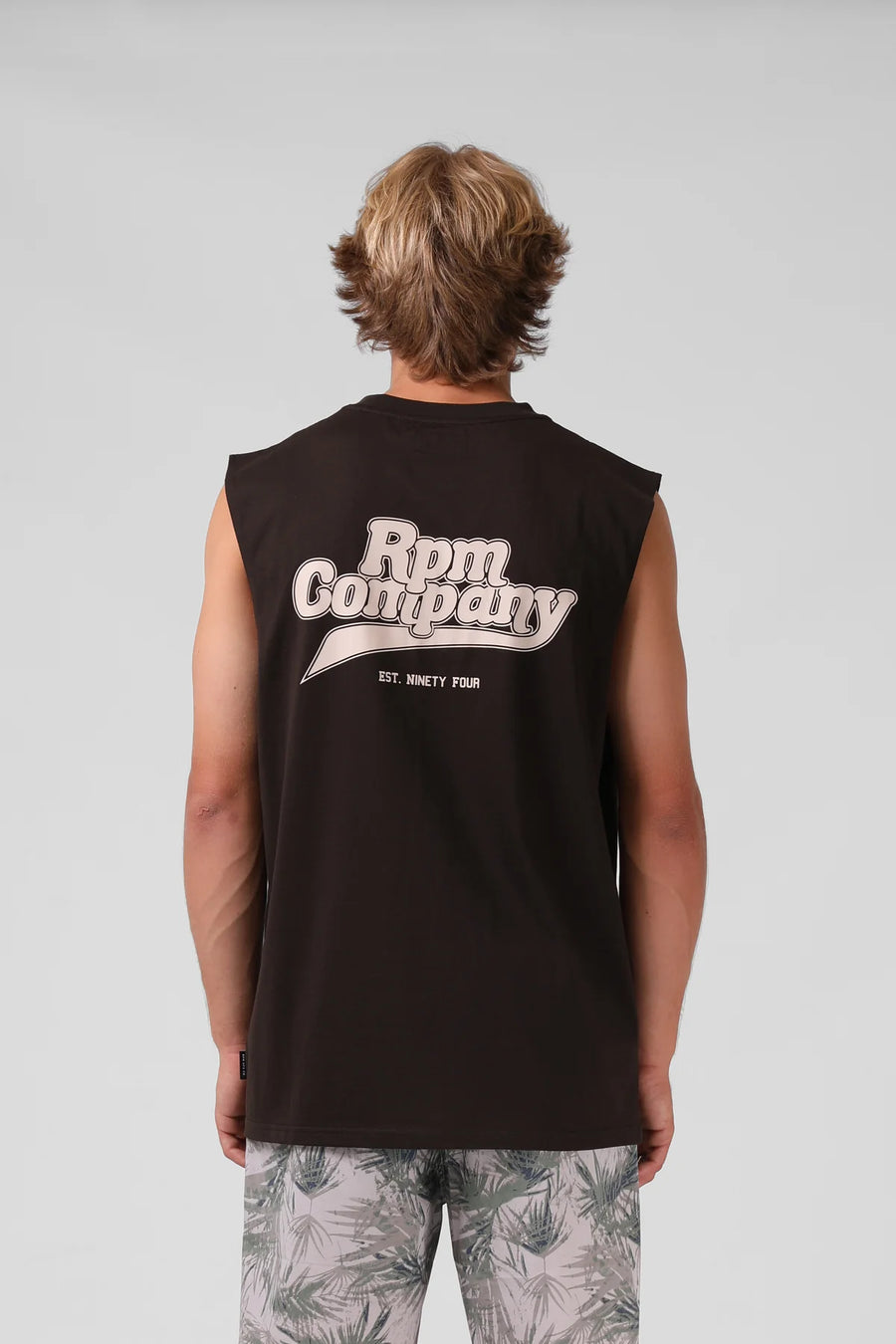 RPM COMPANY MUSCLE TEE - ESPRESSO - WILDROSE