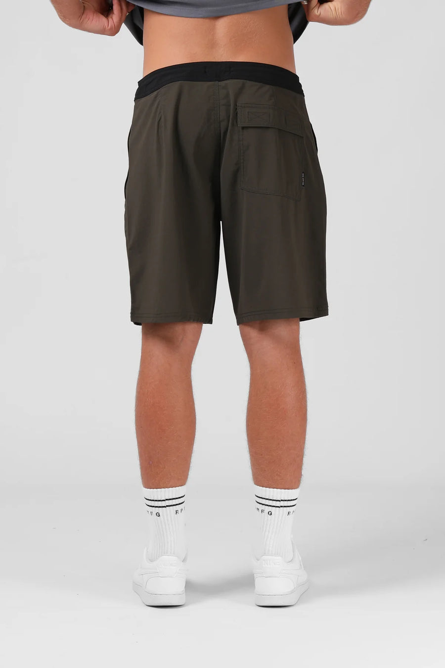 RPM STRETCH BOARDSHORT - KHAKI - WILDROSE