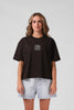 RPM SQUARE TEE - ESPRESSO - WILDROSE