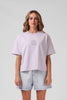 RPM SQUARE TEE - FADED LILAC - WILDROSE