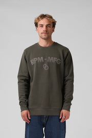 RPM LINK CREW - DUSTY OLIVE -WILDROSE