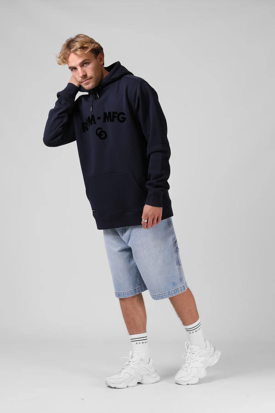 RPM LINK HOOD - NAVY - WILDROSE