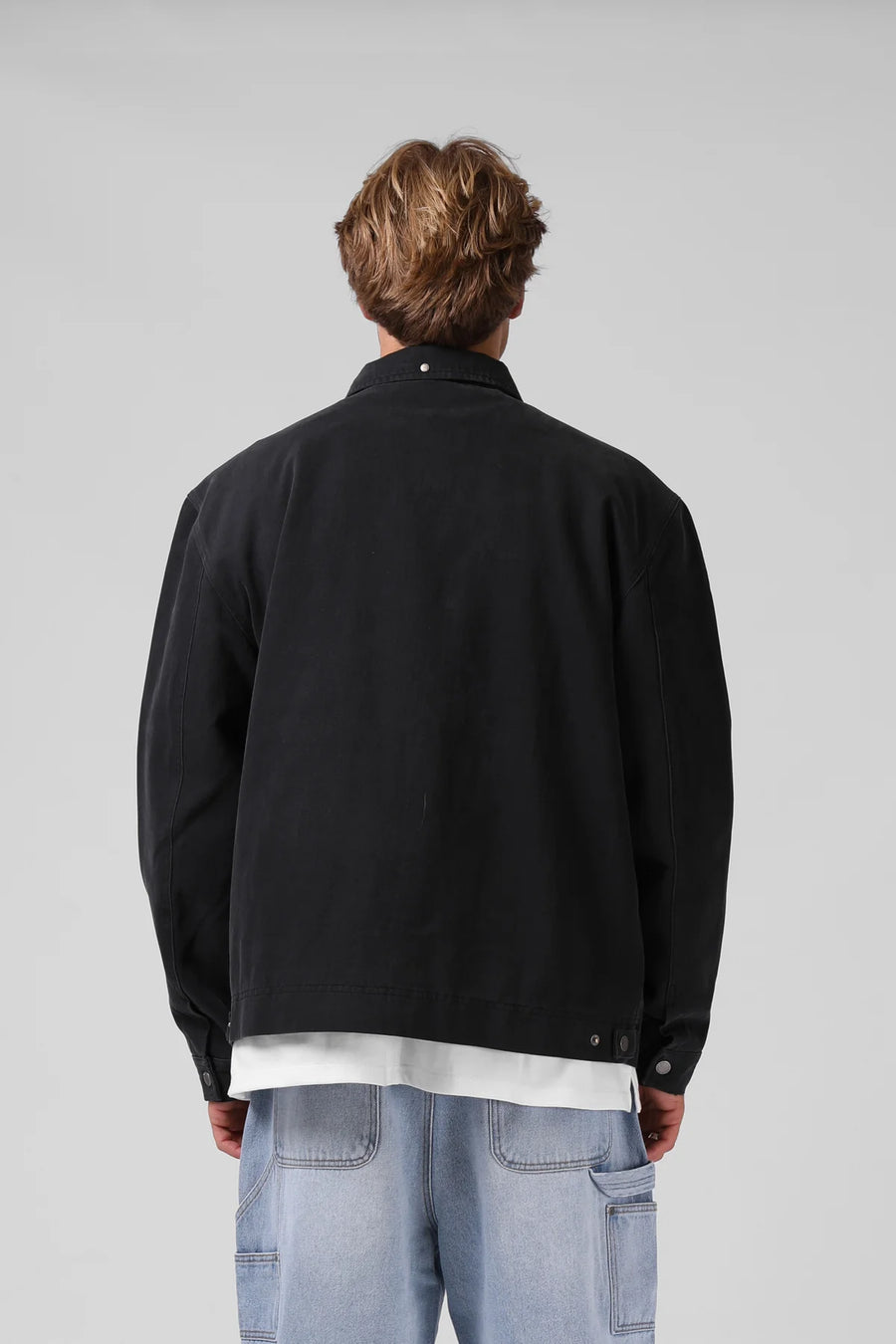 RPM WORKMANS JACKET - VINTAGE BLACK - WILDROSE