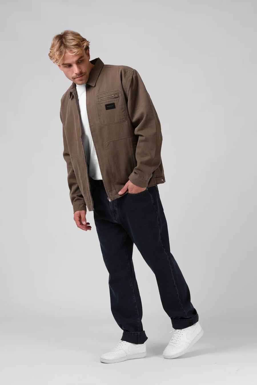 RPM WORKMANS JACKET - BROWN - WILDROSE