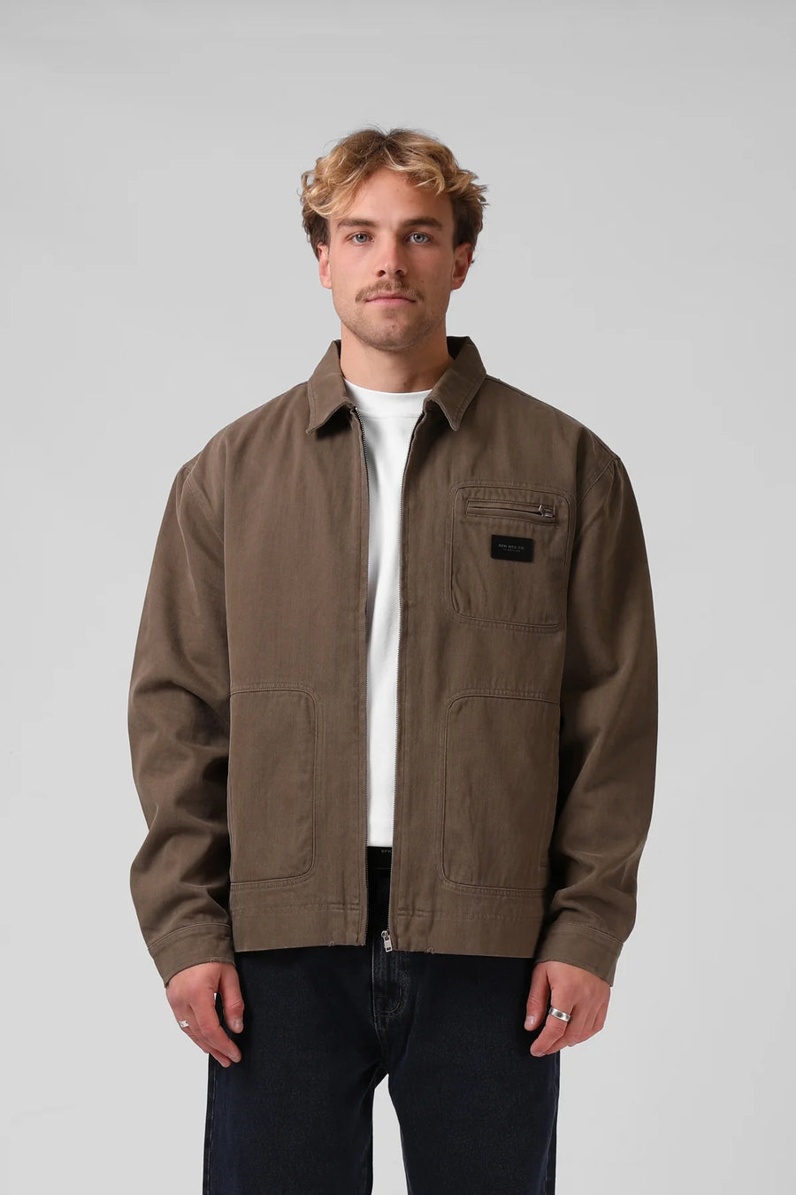 RPM WORKMANS JACKET - BROWN - WILDROSE