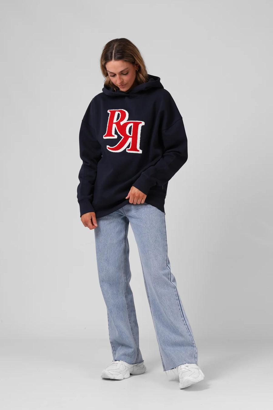 RPM BINATE OS HOOD - NAVY - WILDROSE