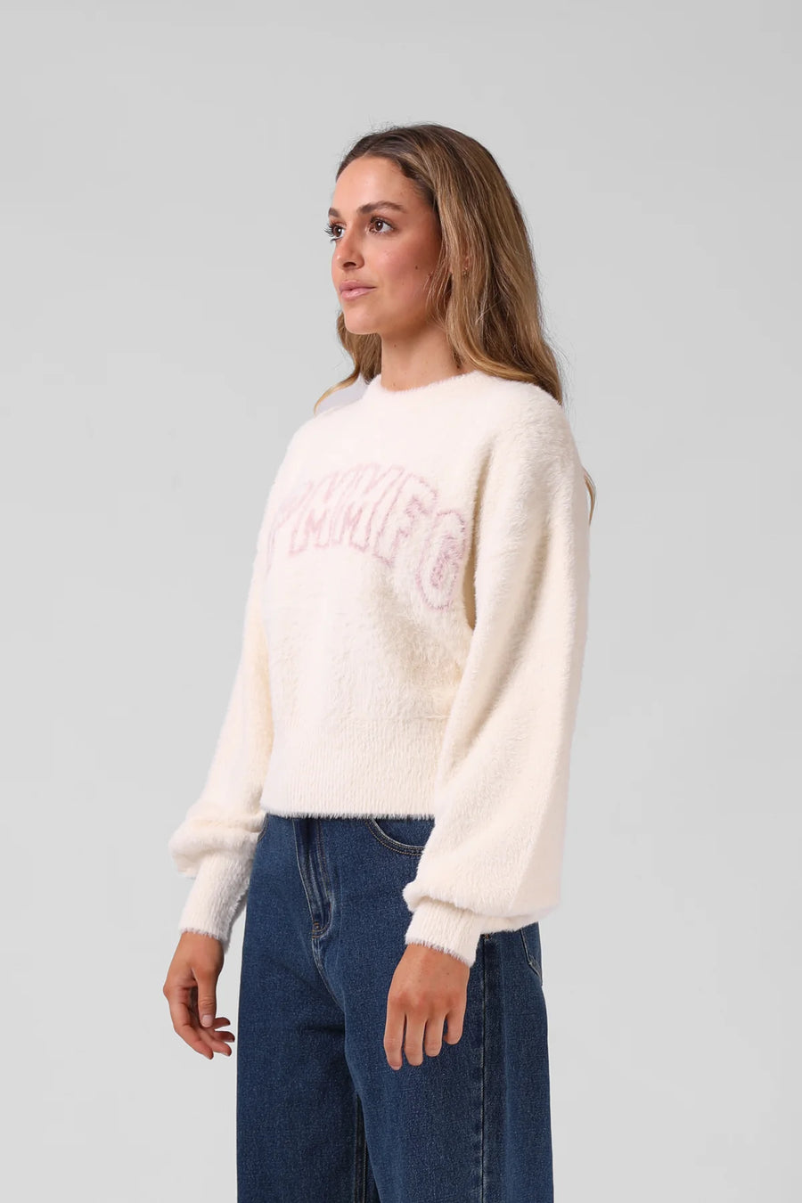 RPM BELLA FLUFFY KNIT - CREAM - WILDROSE