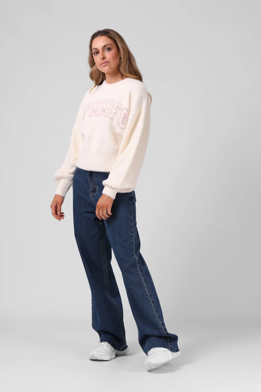 RPM BELLA FLUFFY KNIT - CREAM - WILDROSE