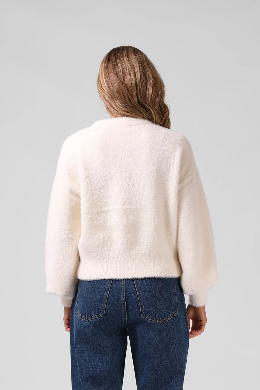 RPM BELLA FLUFFY KNIT - CREAM - WILDROSE