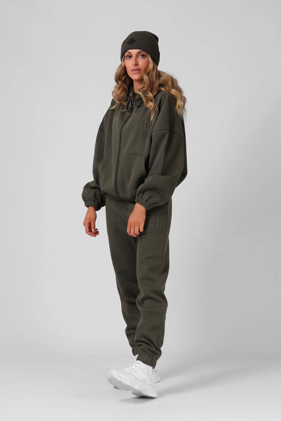 RPM BINATE TRACK PANT - DUSTY OLIVE - WILDROSE