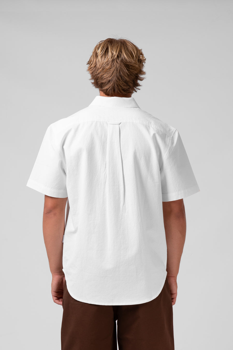 RPM SCOOP SHIRT - WHITE - WILDROSE