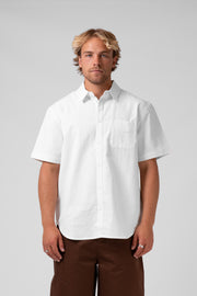 RPM SCOOP SHIRT - WHITE - WILDROSE