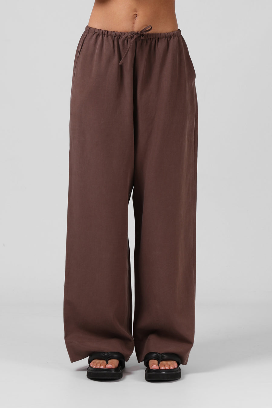 RPM NORMA PANT - CHOCOLATE - WILDROSE