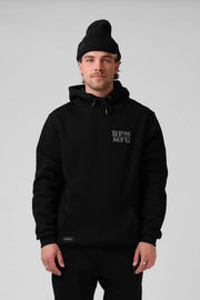RPM WAVY HOOD - BLACK - WILDROSE