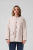 RPM W. QUILTED JACKET - OAT - WILDROSE