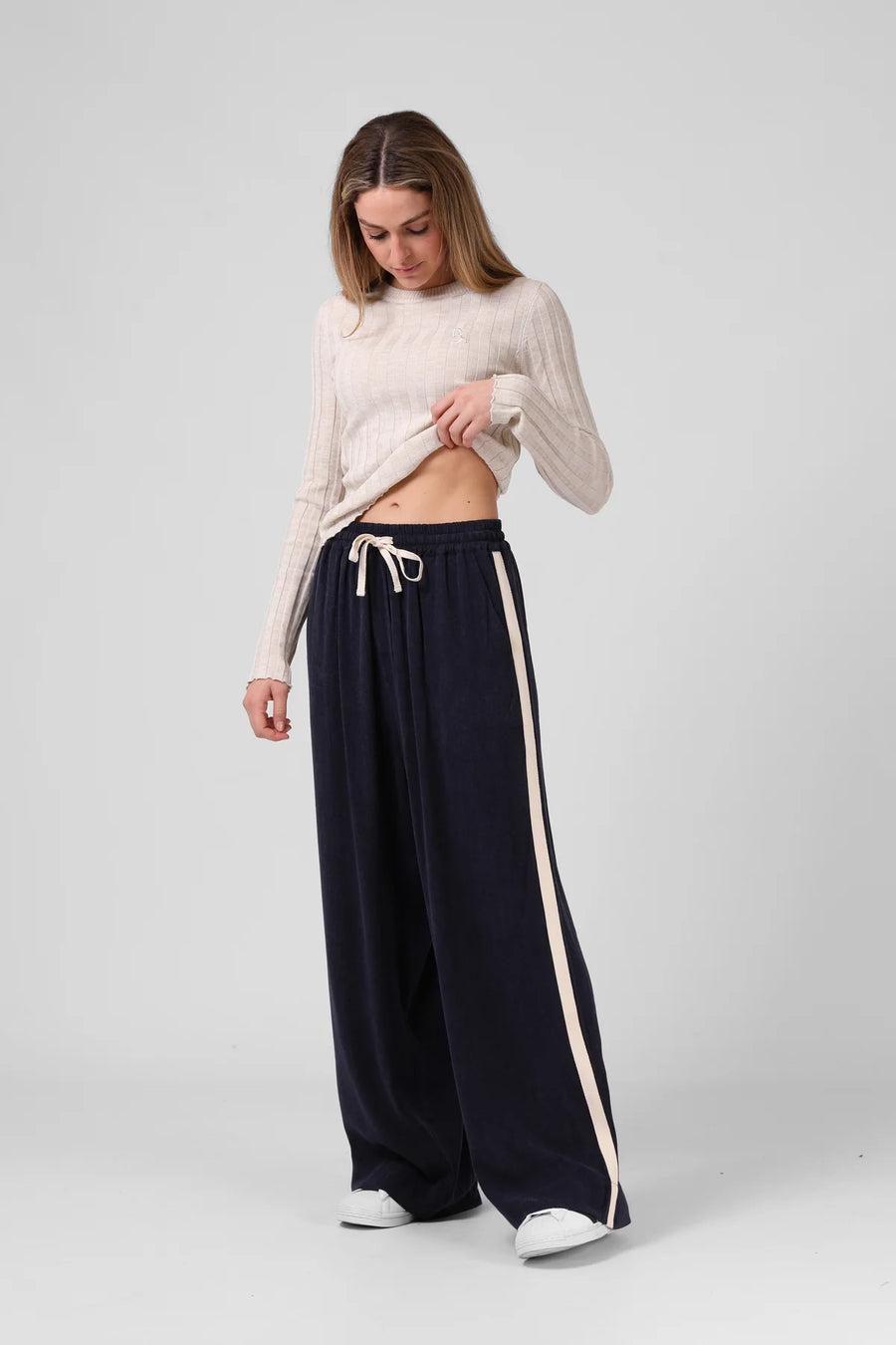 RPM MILLA PANT - NAVY - WILDROSE