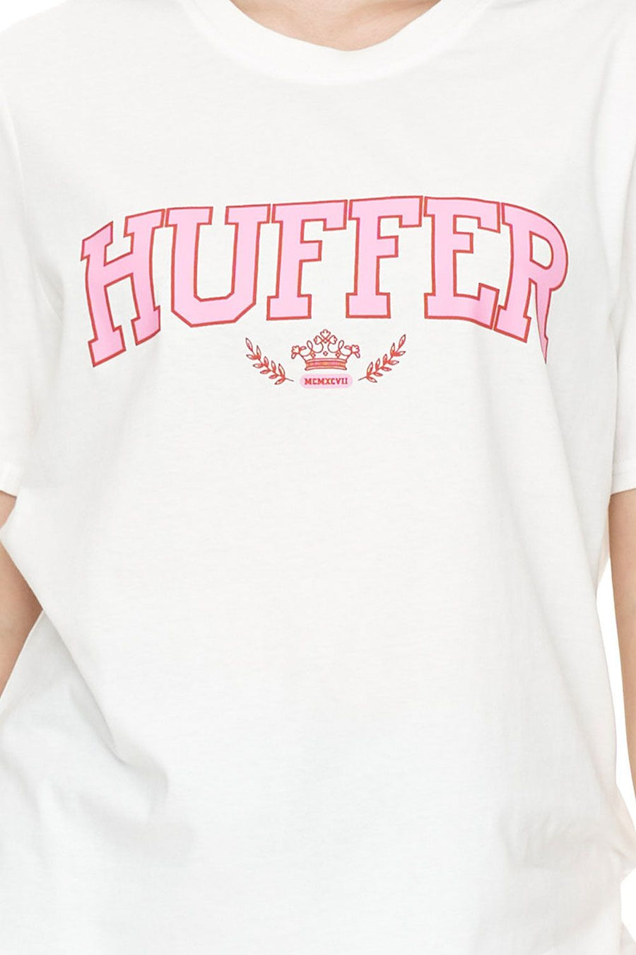 HUFFER CLASSIC TEE 170/EMPIRE - CHALK - WILDROSE