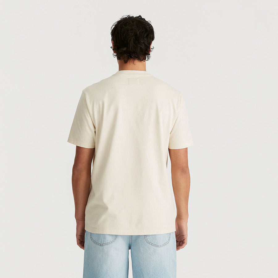 RIDERS BY LEE QUALITY TEE - BONE WHITE