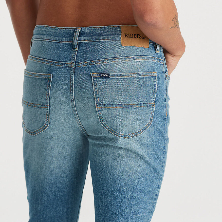 RIDERS R2 SLIM JEANS - BLUE TEMPEST - WILDROSE