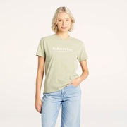 RIDERS RELAXED TEE - FADED THYME - WILD ROSE
