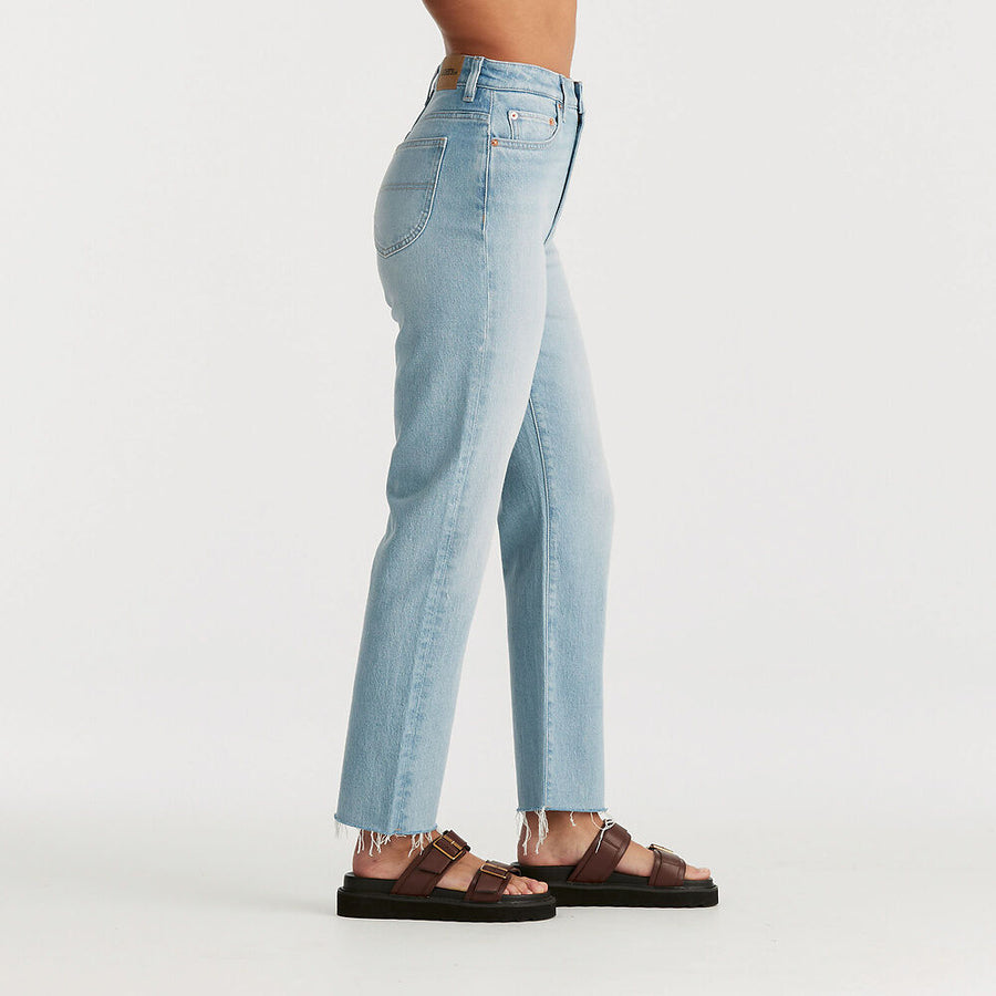 RIDERS HI STRAIGHT JEANS - TEARDROP BLUE - WILDROSE