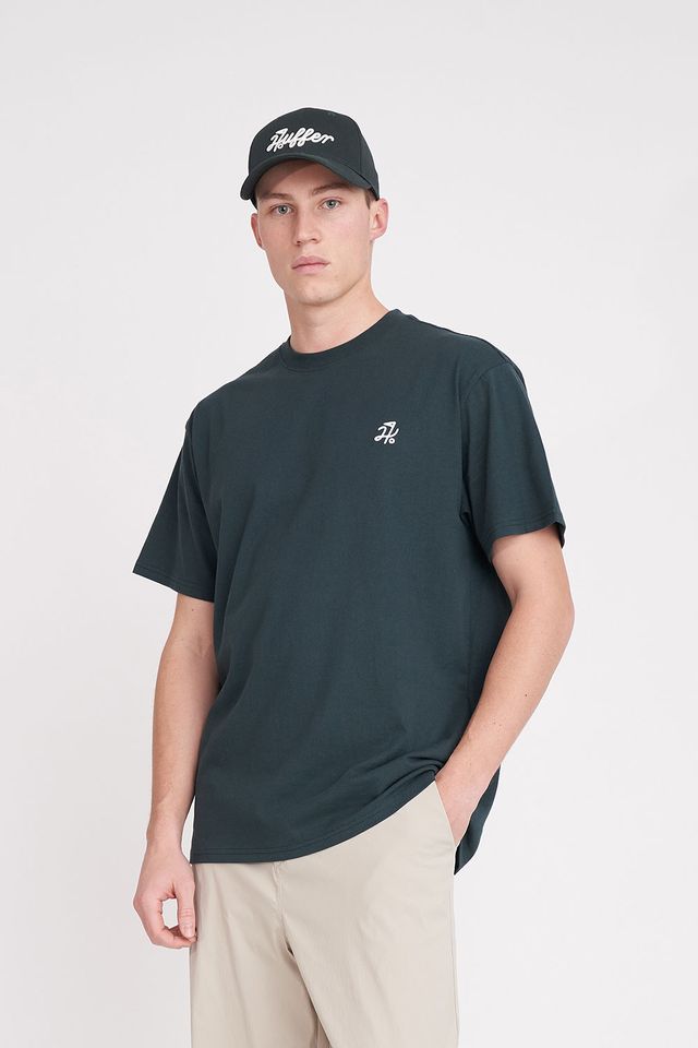 HUFFER SUP TEE 220/TAP THAT - GOLF GREEN - WILDROSE