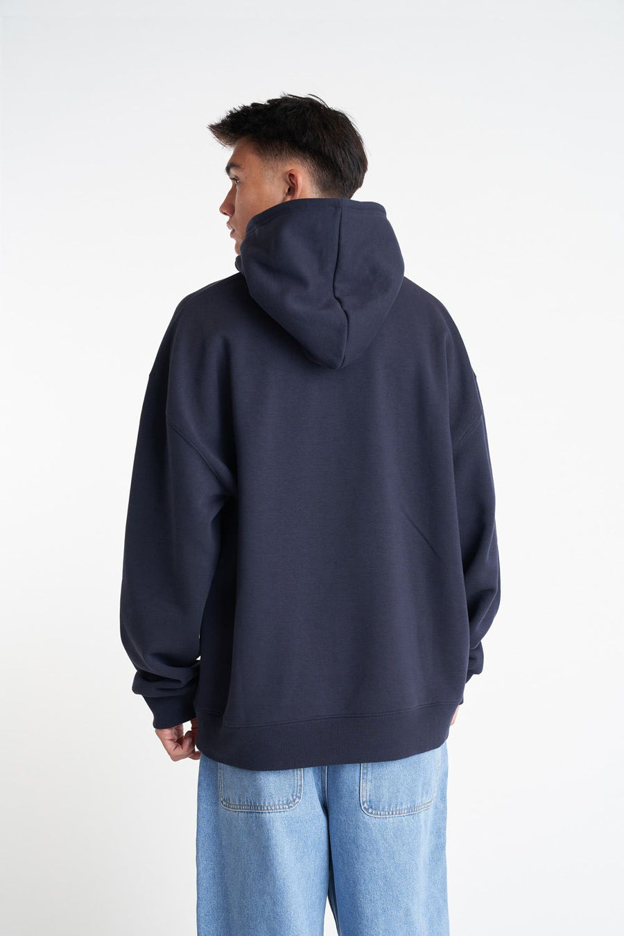 HUFFER MENS ARCADE HOOD/OLIE - NAVY - WILDROSE