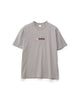 S DOUBLE S CUBE MID BLOCK SS TEE - STONE - WILDROSE