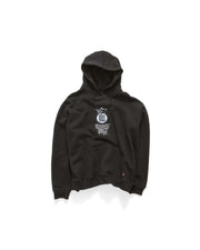 S DOUBLE CROWN DOT HOOD - BLACK - WILDROSE