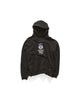 S DOUBLE CROWN DOT HOOD - BLACK - WILDROSE