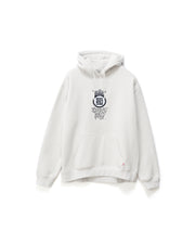 S DOUBLE CROWN DOT HOOD - SILVER - WILDROSE
