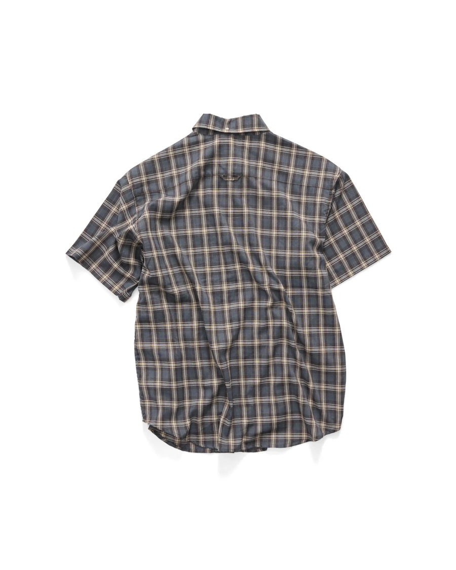 S DOUBLE ALSTON SS SHIRT - BLUE - WILDROSE
