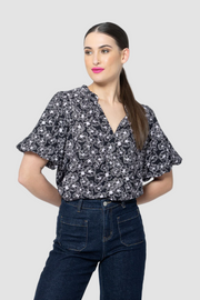 SEEKING LOLA TREASURE TOP - PETAL SKETCH - WILDROSE